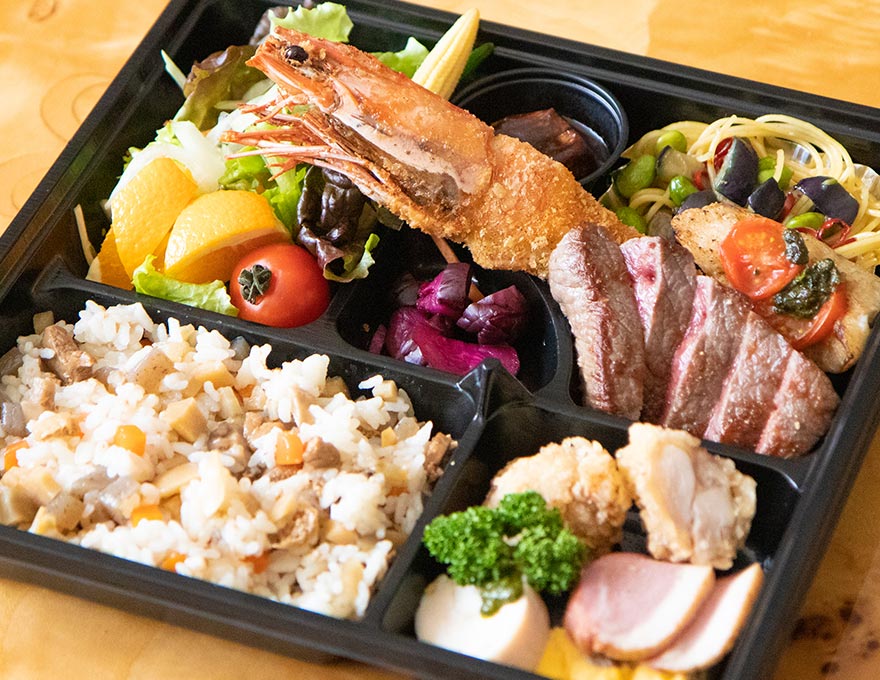 おもてなし「特製 極 弁当」（荒尾市・大牟田市エリアのテイクアウト）